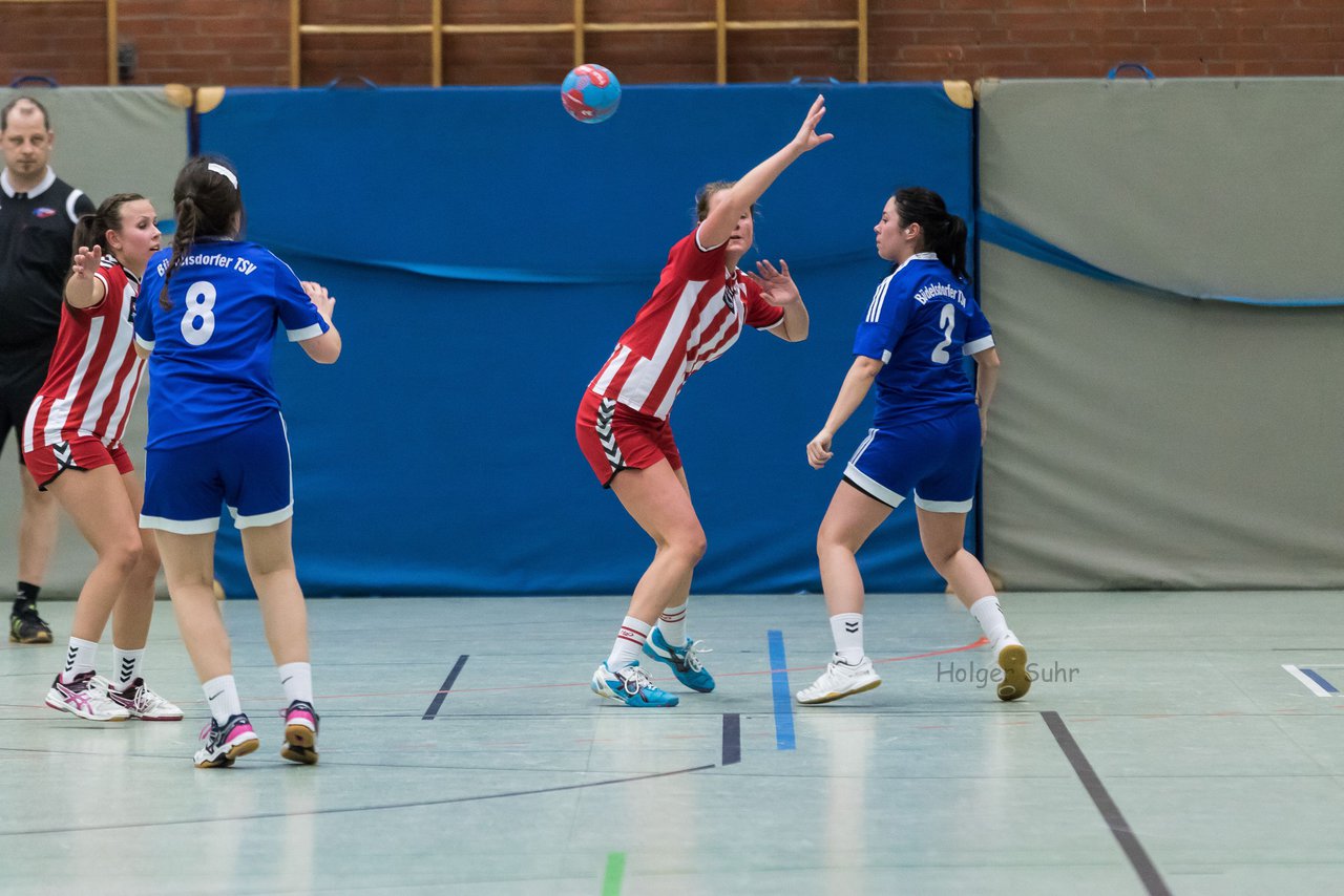 Bild 217 - Frauen Barmstedter TS - Buedelsdorfer TSV : Ergebnis: 26:12